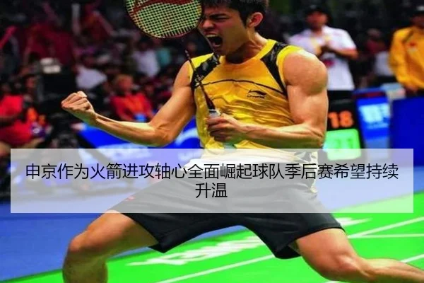 申京作为火箭进攻轴心全面崛起球队季后赛希望持续升温